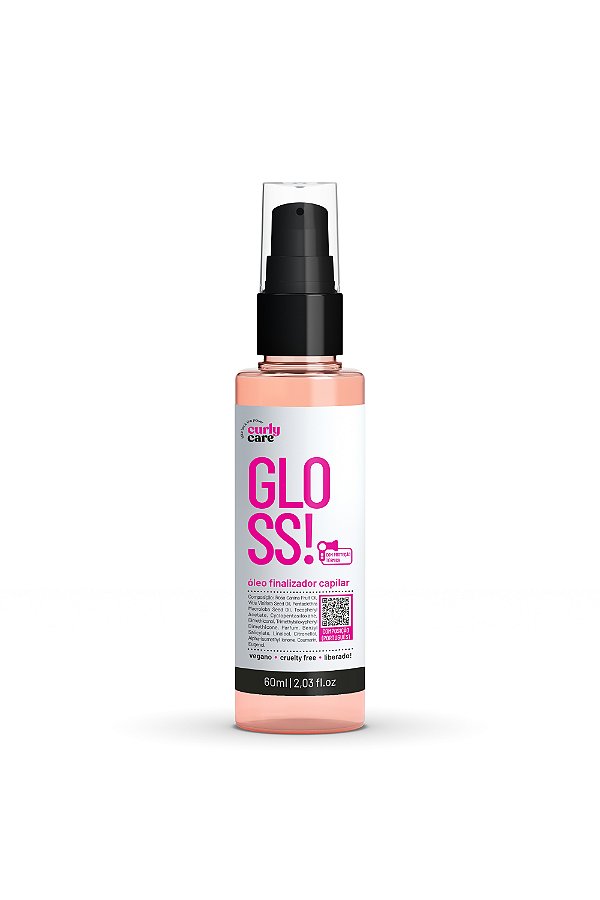 Curly Care Gloss! Óleo Capilar Finalizador 60ml