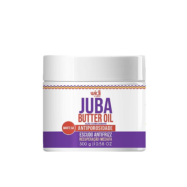 WIDI CARE - JUBA BUTTER OIL ANTIPOROSIDADE AÇÃO CONDICIONANTE - 300 G