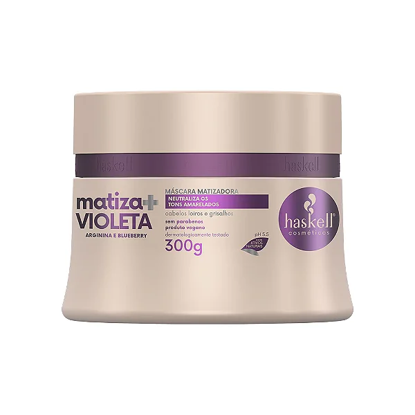 MASCARA MATIZA MAIS VIOLETA 300GR HASKELL