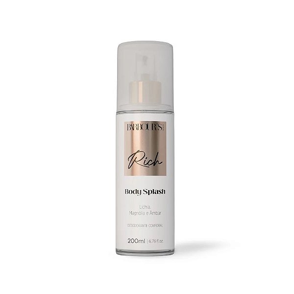 Body Splash Rich Desodorante Colônia 200ml