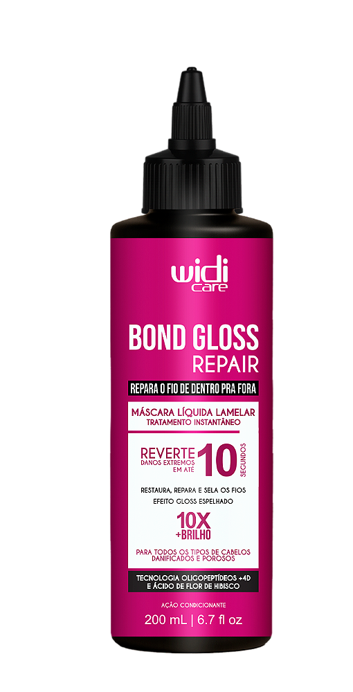 Widi Care Bond Gloss Repair Máscara Líquida Lamelar 200ml