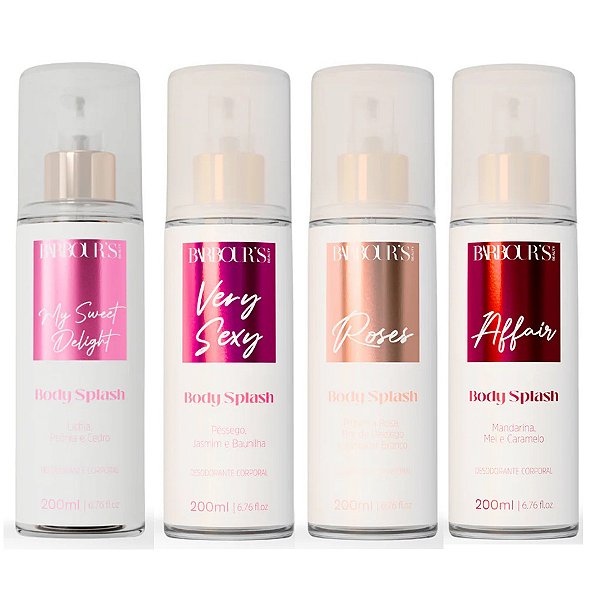 Kit Barbour's Body Splash Affair Delight Very Sexy Roses