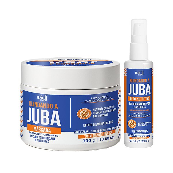 Kit Widi Care Blindando a JUBA Máscara + Óleo Capilar