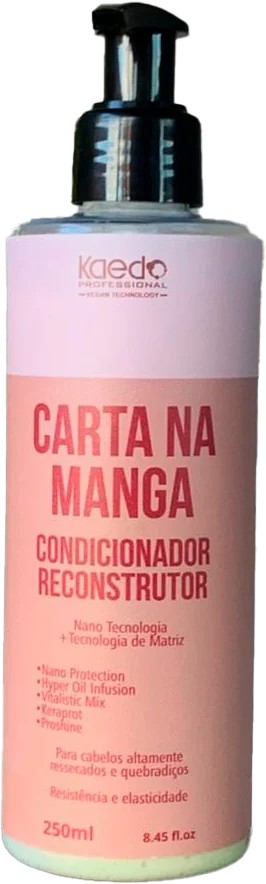 KAEDO CONDICIONADOR RECONSTRUTOR CARTA NA MANGA 250ML