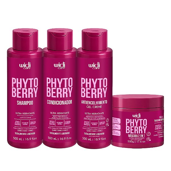 Kit Widi Care PhytoBerry Linha Completa