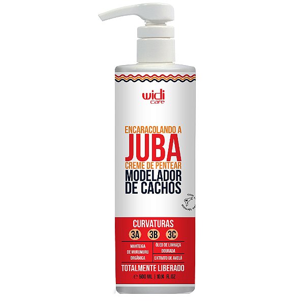 Encaracolando A Juba Creme De Pentear Widi Care 500ml