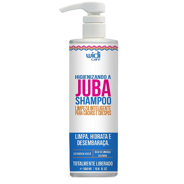 Higienizando A Juba Shampoo Widi Care 500ml