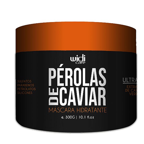 Máscara Hidratante Pérolas De Caviar Widi Care 300g