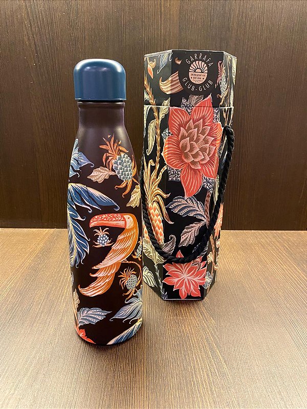 Garrafa 500ml Farm glub Amalfi preto