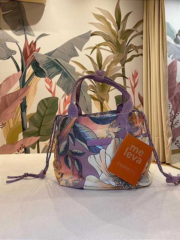Necessaire Farm ziriguidum romance em flor