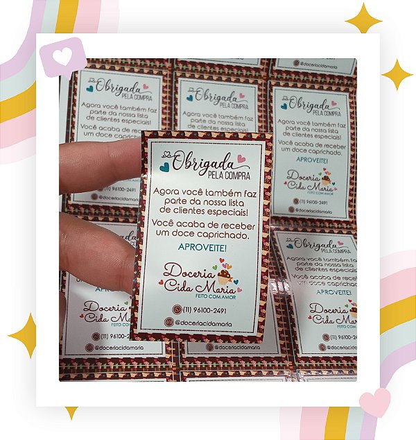 Adesivo Lacre - Sem Picote