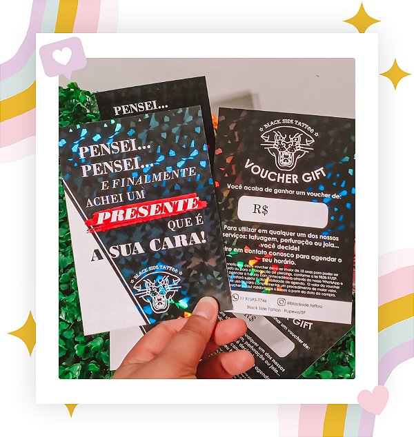 Cartão Postal - Holográfico