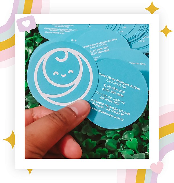 Cartão de Visita | Redondo