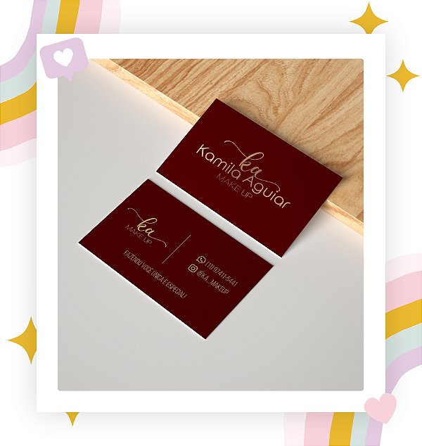 Cartão de Visita | Hot Stamping