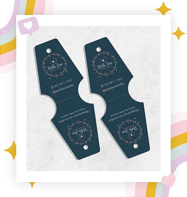 Cartela Bijuteria | Gravatinha