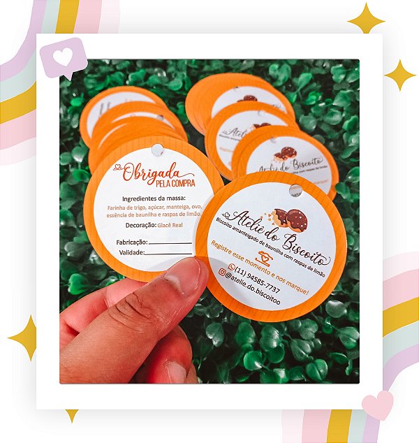 Tags Redondas | Verniz Total