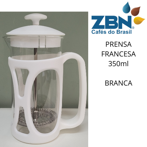 CAFETEIRA PRENSA FRANCESA 350ml - BRANCA