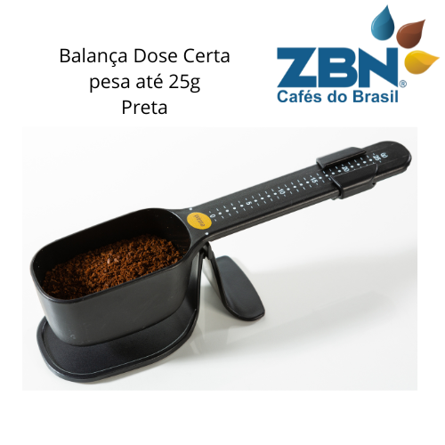 PRESSCA BALANÇA DOSADORA PARA CAFÉ OU CHÁ ATÉ 25g- PRETA