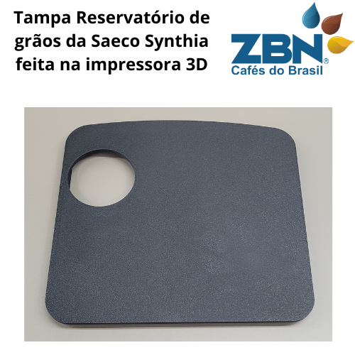 3D TAMPA DO RESERVATÓRIO DE GRÃOS SAECO SYNTHIA PRETA - 11012725
