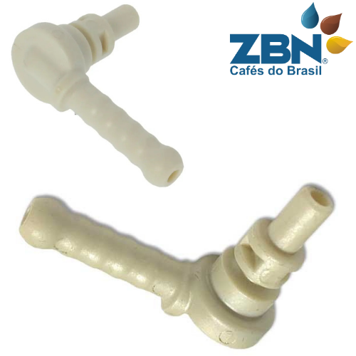 CONEXÃO/CONECTOR 90° PARA VALVULA SOLENOIDE SAECO NEW ROYAL PLUS - 421944059391