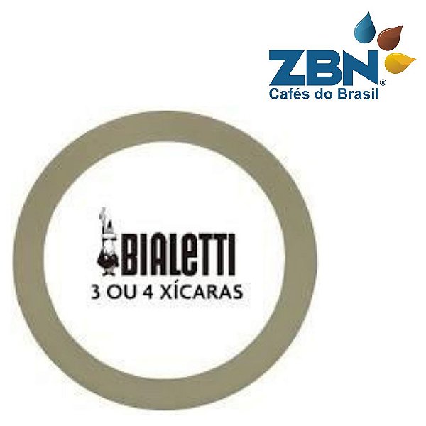 ANEL DE VEDAÇÃO MOKA BIALETTI EXT.64 X INT.49 Nº3 E Nº4