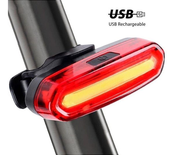 Lanterna Traseira P/ Bicicleta Mountain Bike À Prova D 'água