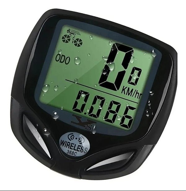 Velocimetro Odometro Bike Sem Fio Wireless Computador Bordo