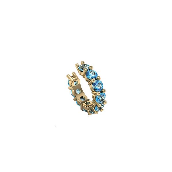 Piercing Topázio Azul