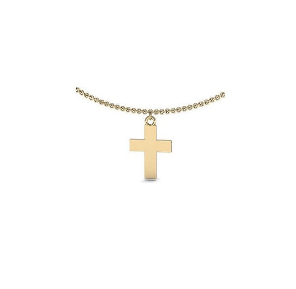 Pingente Cruz Lisa