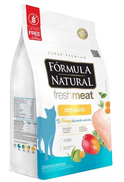 Ração Fórmula Natural Fresh Meat Gatos Adultos Frango 7Kg