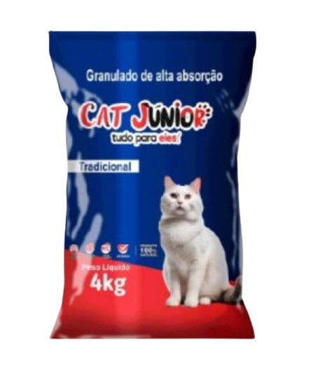 Granulado de Alta Absorção para Gatos Pet Junior 4Kg