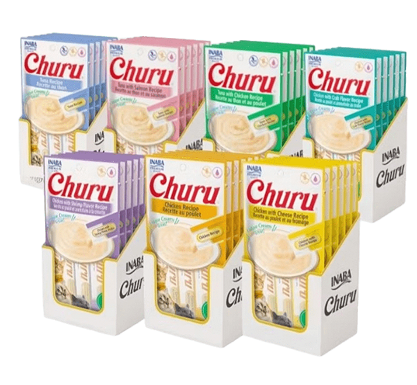 Display Churu para Gatos - 24 tubos