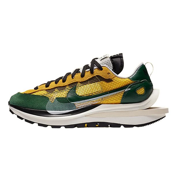 Nike X Sacai Vaporwaffle Yellow Stadium Green