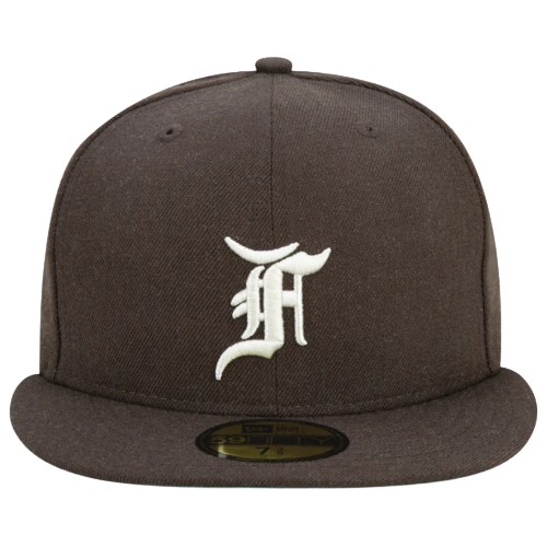 Boné 59FIFTY Fitted Essentials Fear Of God Aba Reta Marrom