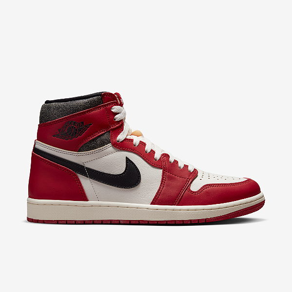 Tênis Air Jordan 1 High Chicago Lost and Found