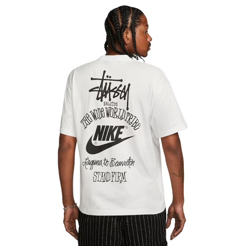 Stussy x Nike Camiseta Graphic White Black
