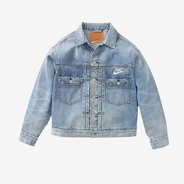 Jaqueta Jeans Trucker Levi's x Nike