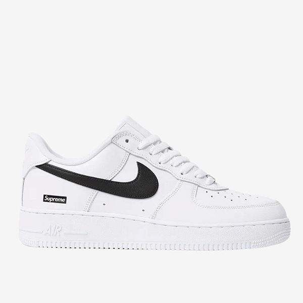 Tênis Nike Air Force 1 Low Supreme White Black