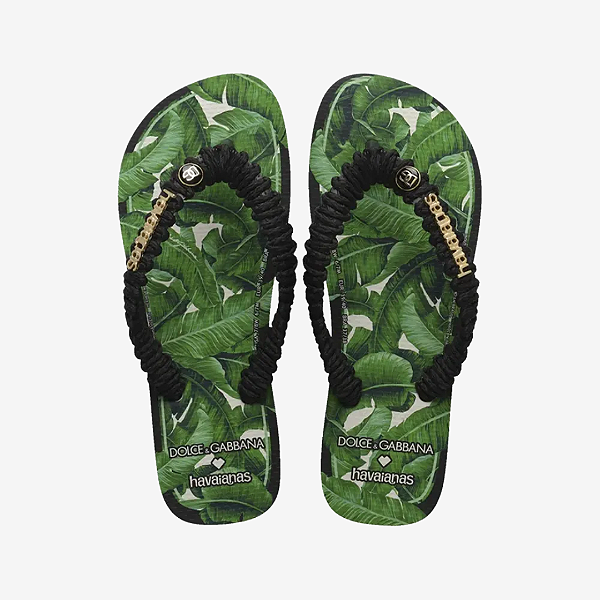 Chinelo Dolce&Gabbana x Havaianas Top Banano