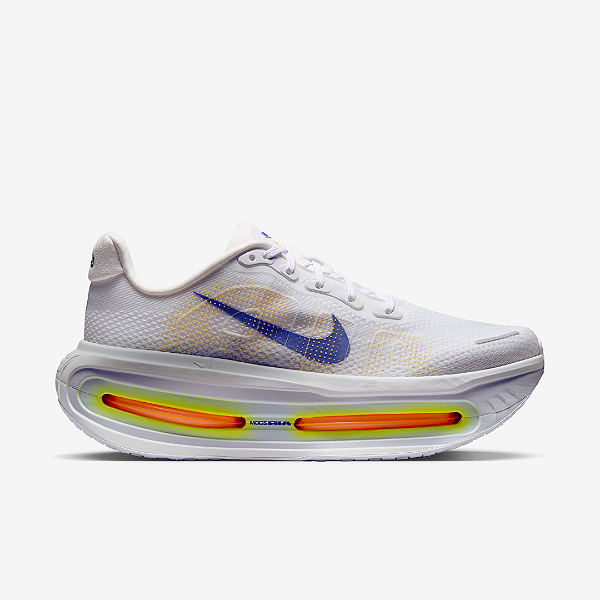 Tênis Nike Vomero Premium White Lapis Total Orange