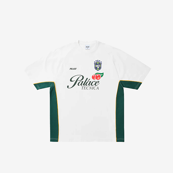 Camiseta Palace Copa Brasil Tecnica White