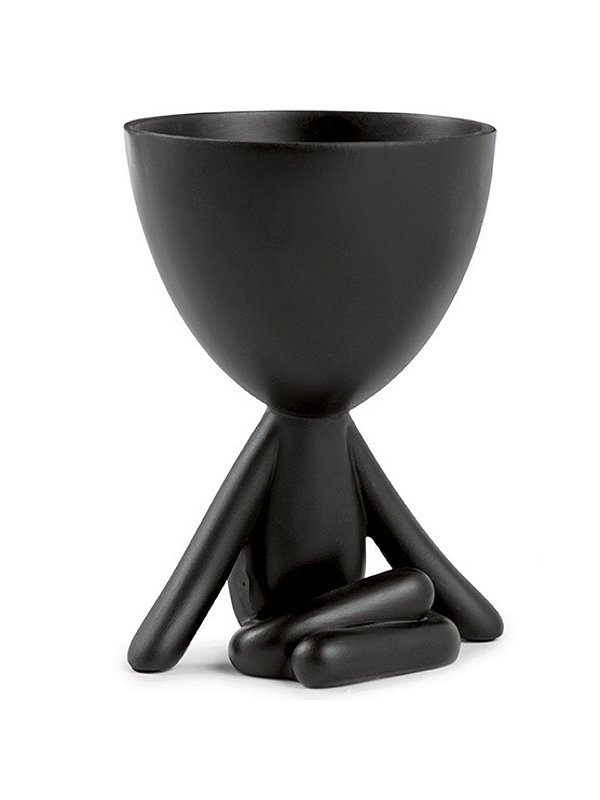 Cachepot Bob Yoga Black