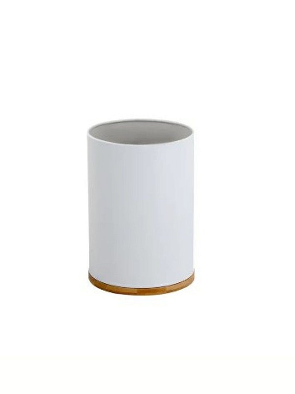 Porta Utensílios Metalla Branco