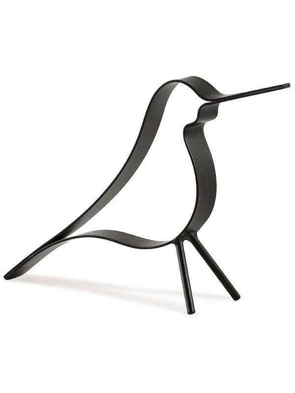 Escultura pássaro Hemi Preto M
