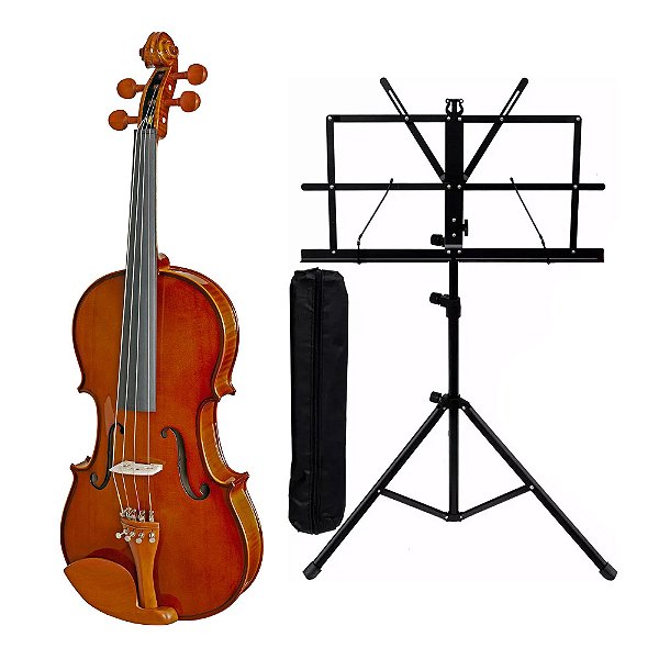 Kit Viola De Arco Eagle VA 150 Estante Partitura e Case