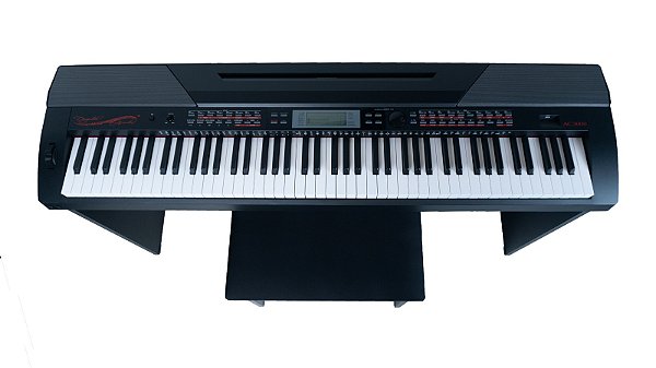 Piano Digital Acordes AC-3000 - com gabinete - Preto Fosco
