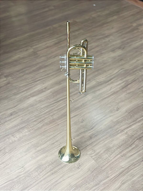 TROMPETE TRIUNFAL SCHIEFFER Bb (VITRINE) PARCELAMOS EM ATE 10X S/ JUROS # SCHTP-009