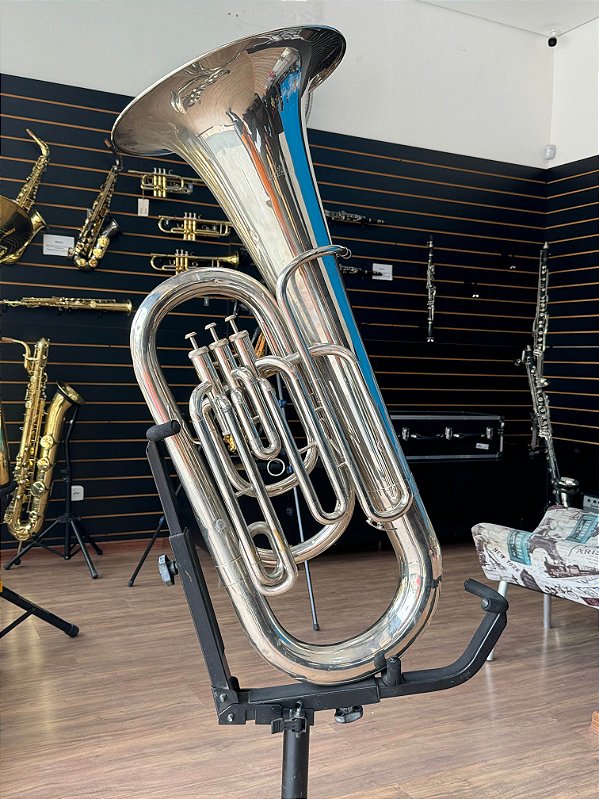 Tuba Weril Brasil em Dó Niquelada (SEMINOVO) #F16124