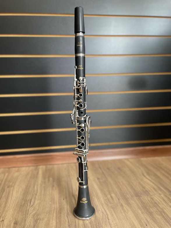 Clarinete Soprano Schieffer SCHCL-001b em Baquelite (Fosco) (SEMINOVO) #SCHCL-001b-121224