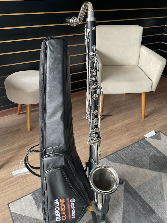 Clarone Baixo Selmer Bundy (SEMINOVO) 44619